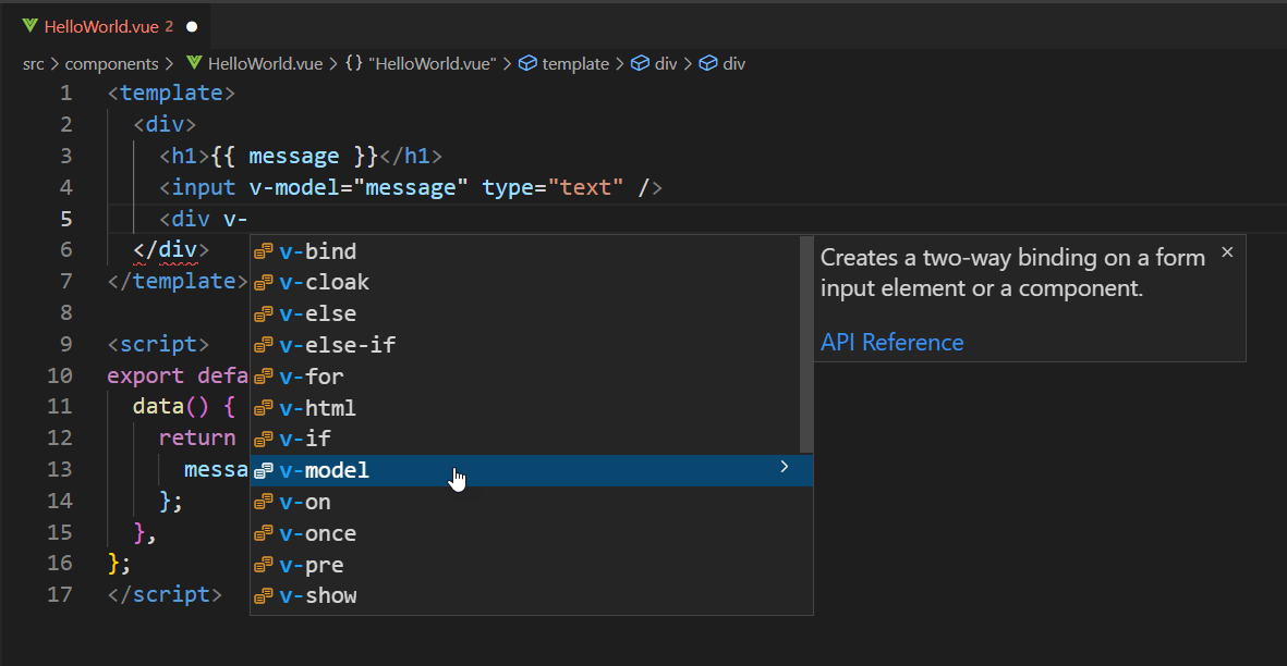 Vue.js Single Page Application with ASP.NET MVC 5